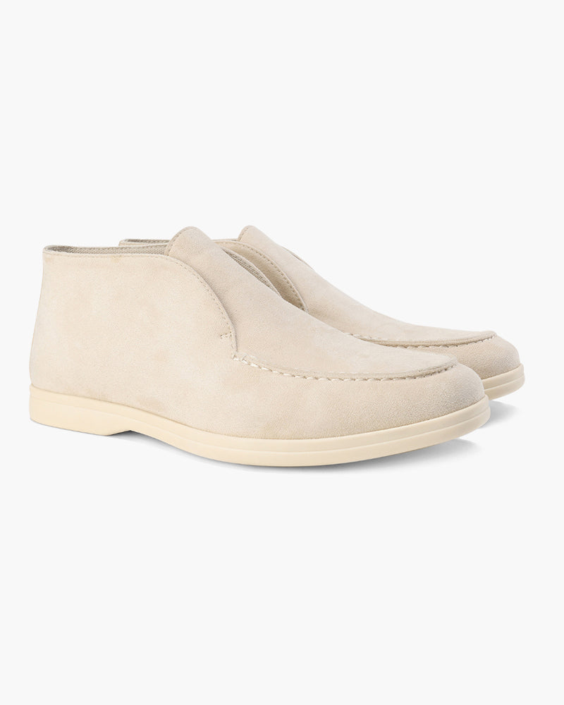 High Suede Loafers - Dalm Fashion