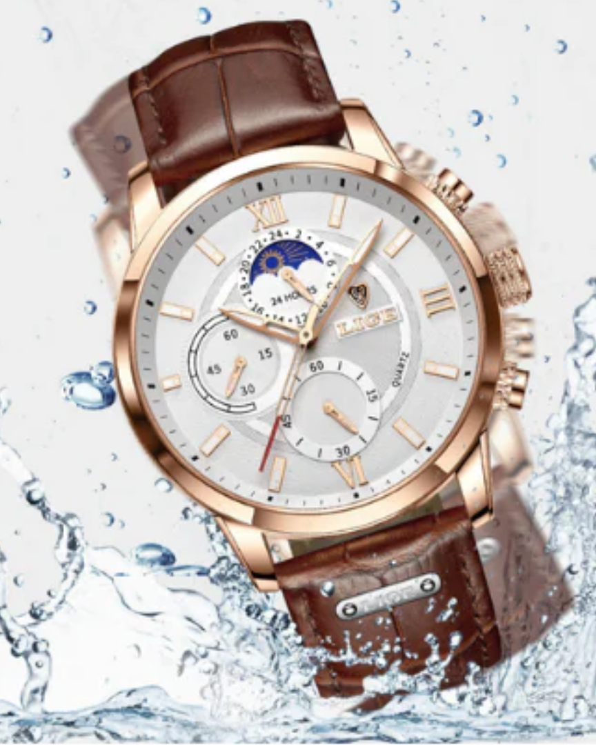 Lugano Classic Watch (Waterproof) - Dalm Fashion
