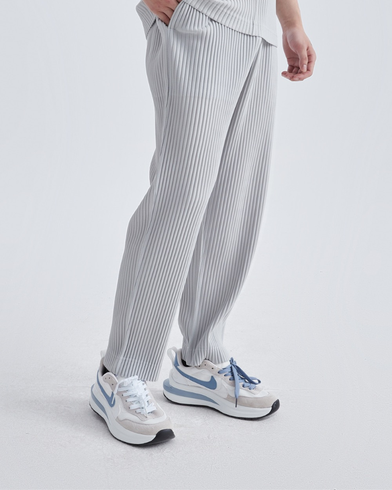Ribbed Cotton Pantalon - Dalm Fashion