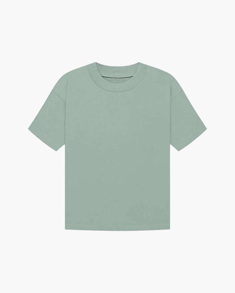 Refined Solid T-Shirt - Dalm Fashion