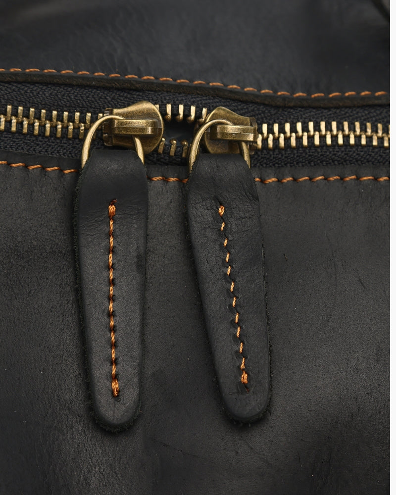 Montague Leather Duffle - Dalm Fashion