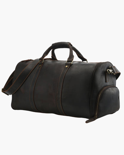 Montague Leather Duffle - Dalm Fashion