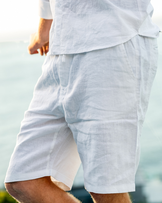 Casablanca - Premium Linen Shorts - Dalm Fashion