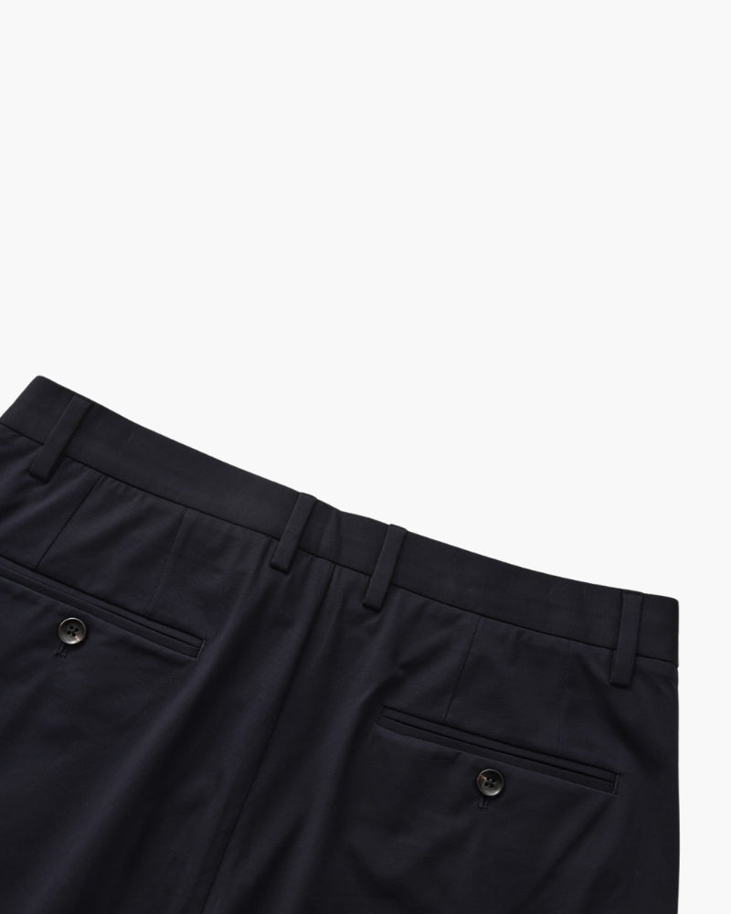 Wool Blend Trousers - Dalm Fashion