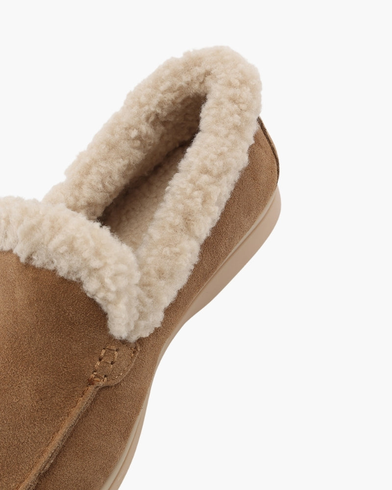 Fur-Lined Premium Loafers - Dalm Fashion