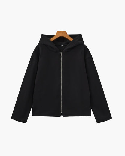 Marlow Wool Zip Coat - Dalm Fashion