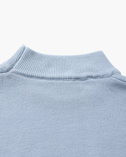 Essential Ribbed Mock Neck Sweater - Dalm Fashion