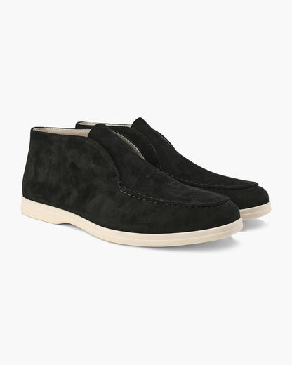 High Suede Loafers - Dalm Fashion