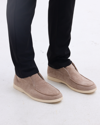 High Suede Loafers - Dalm Fashion