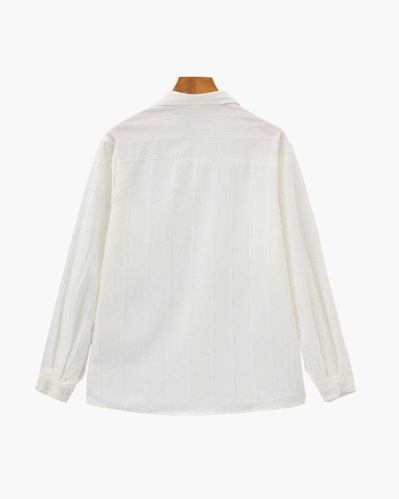 ST Tropez Ribbed Shirt - Dalm Fashion