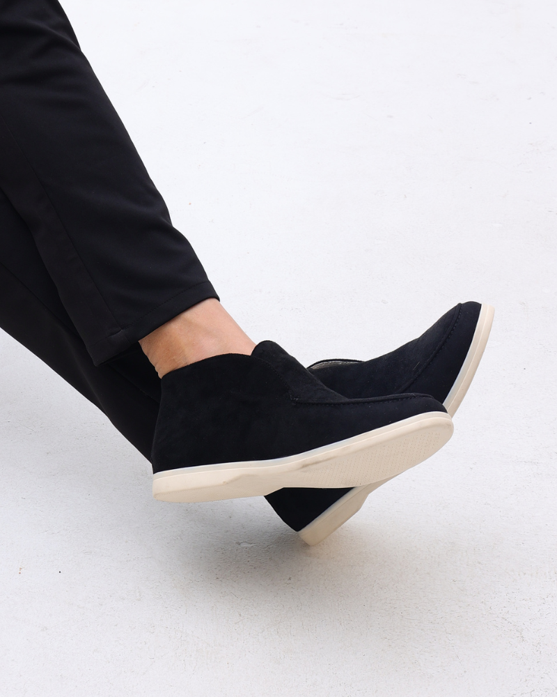 High Suede Loafers - Dalm Fashion