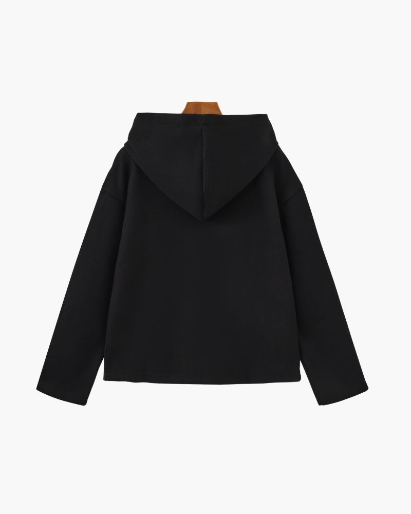 Marlow Wool Zip Coat - Dalm Fashion