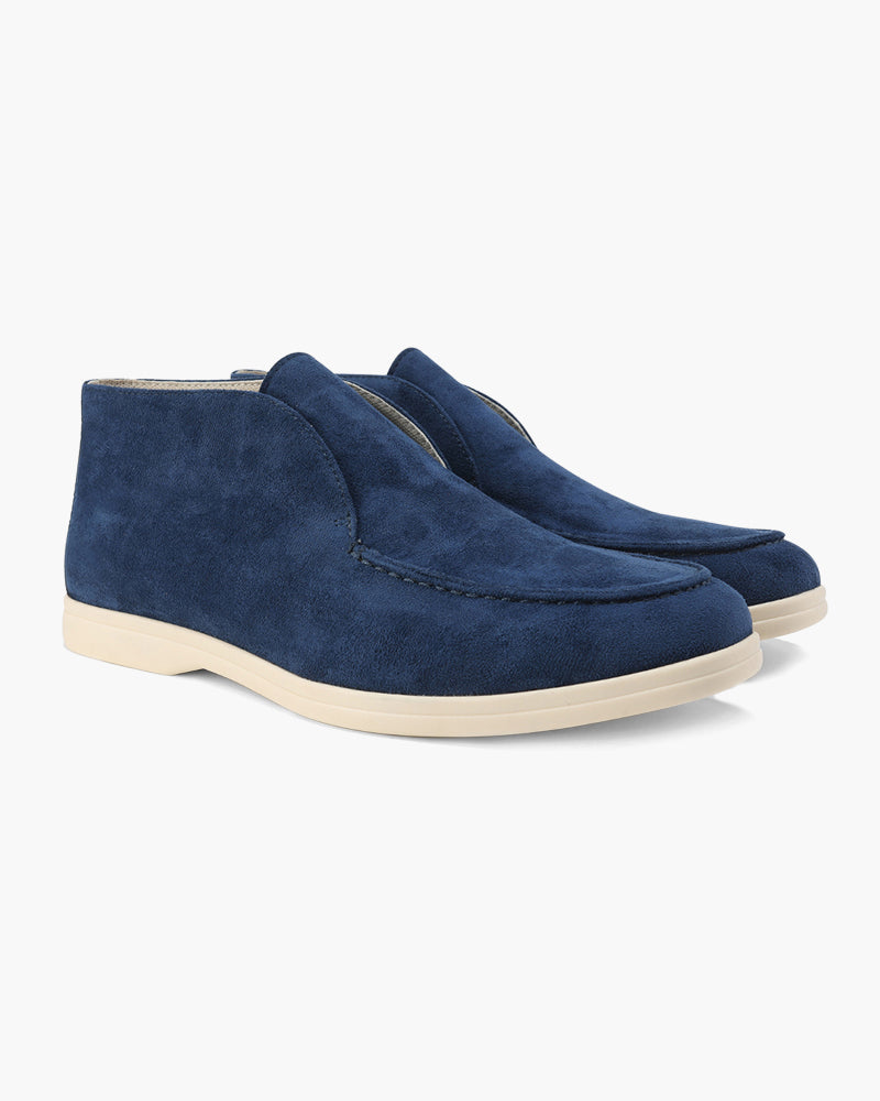 High Suede Loafers - Dalm Fashion