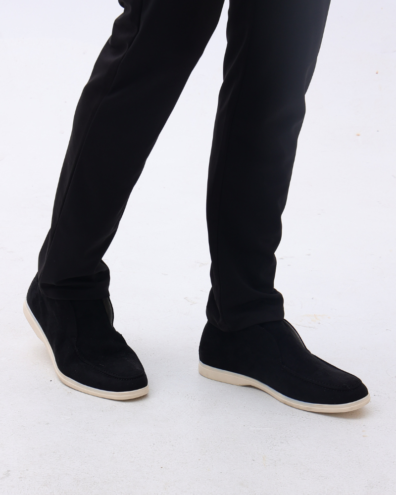 High Suede Loafers - Dalm Fashion