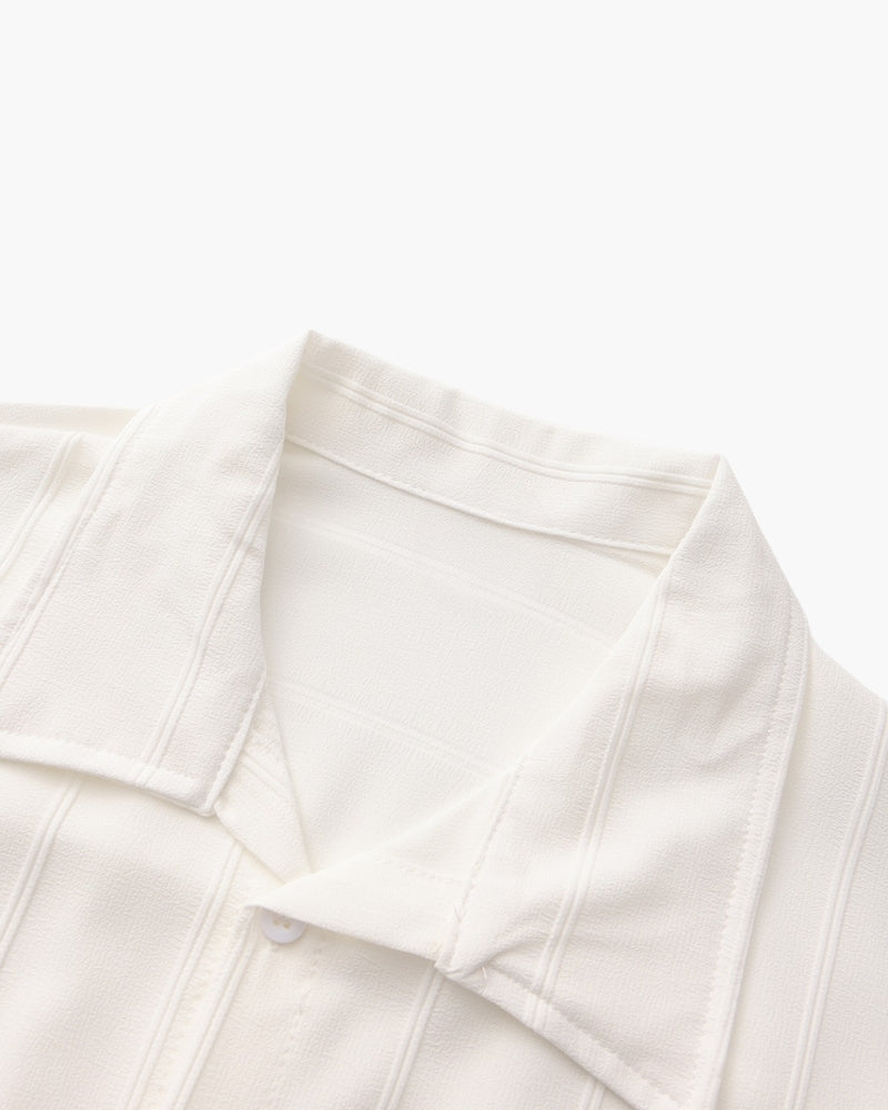 ST Tropez Ribbed Shirt - Dalm Fashion