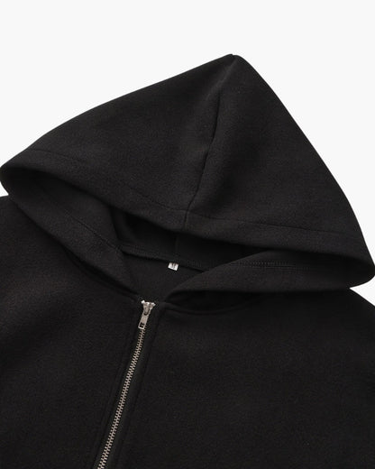 Marlow Wool Zip Coat - Dalm Fashion