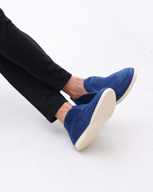 High Suede Loafers - Dalm Fashion