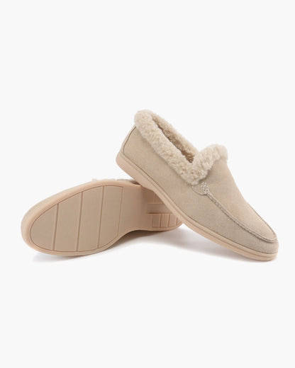 Fur-Lined Premium Loafers - Dalm Fashion