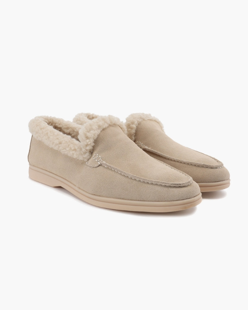 Fur-Lined Premium Loafers - Dalm Fashion