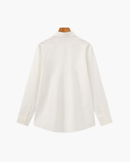 Tailored Cotton Flex Shirt - Dalm Fashion