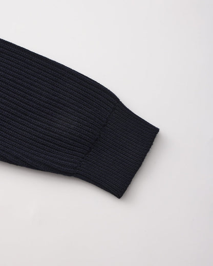 Rib Knit Crewneck - Dalm Fashion