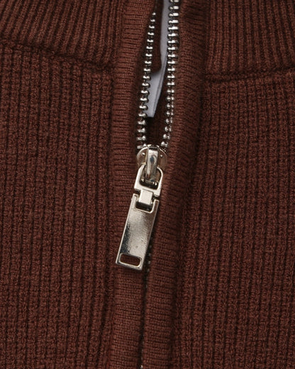 Refined Half-Zip Knit Pullover - Dalm Fashion