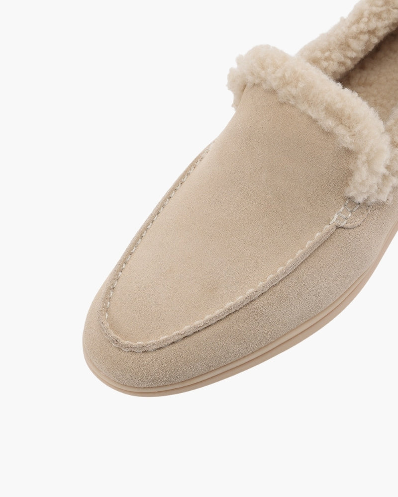 Fur-Lined Premium Loafers - Dalm Fashion