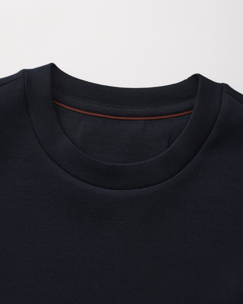 Classic Modal Blend Crewneck Sweatshirt - Dalm Fashion
