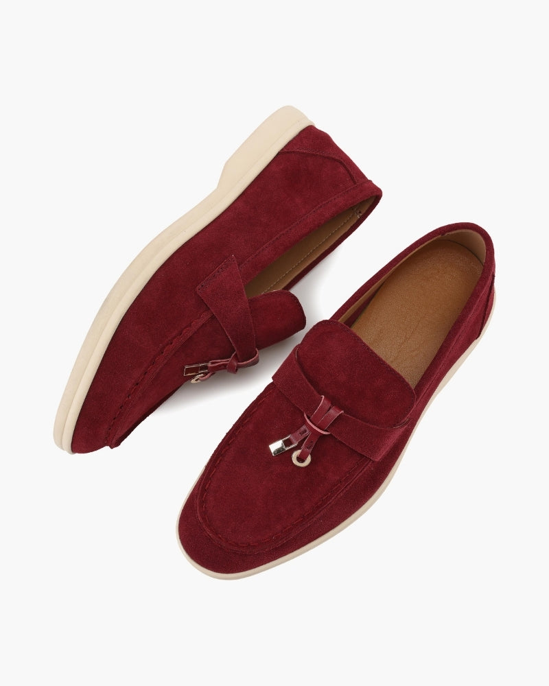 Suede Lady Loafers - Dalm Fashion