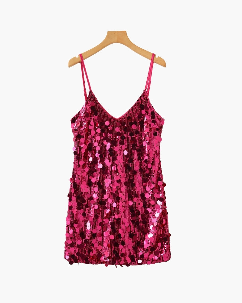 Sequin Party Mini Dress - Dalm Fashion
