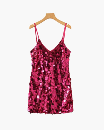 Sequin Party Mini Dress - Dalm Fashion
