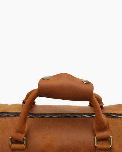 Montague Leather Duffle - Dalm Fashion