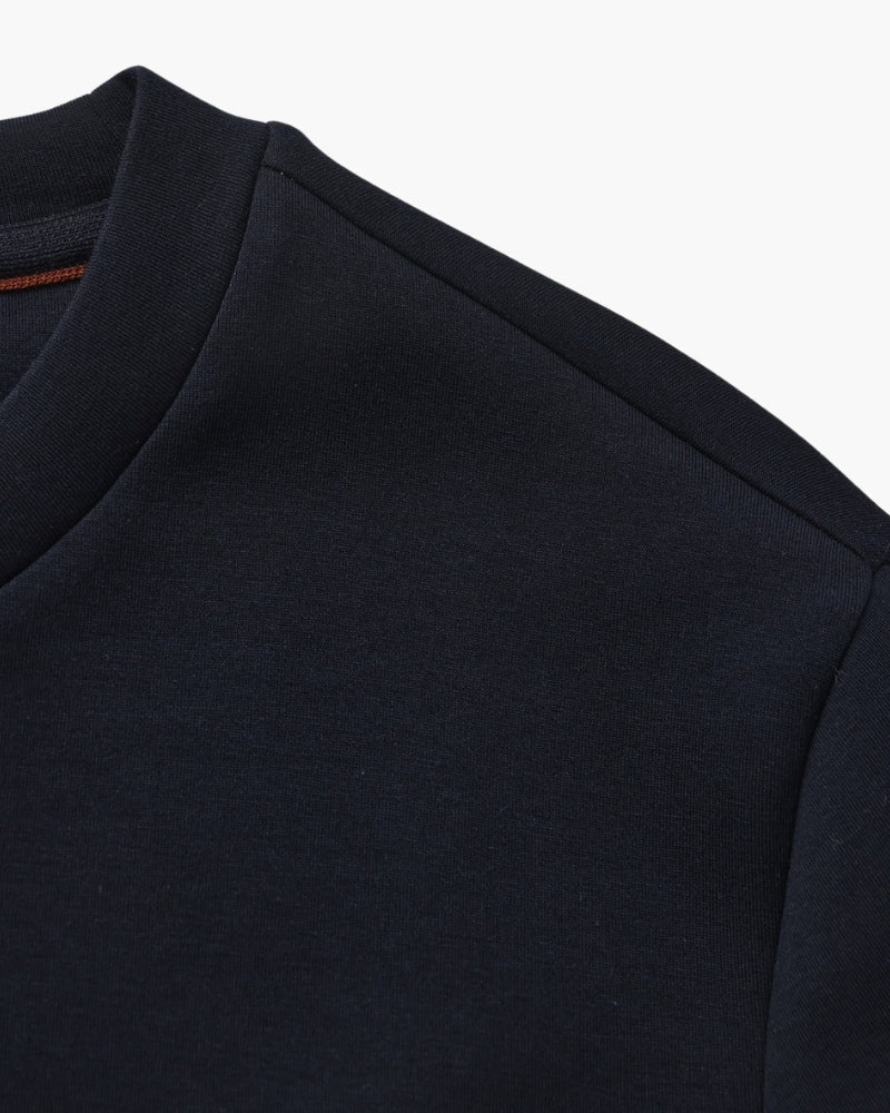 Classic Modal Blend Crewneck Sweatshirt - Dalm Fashion