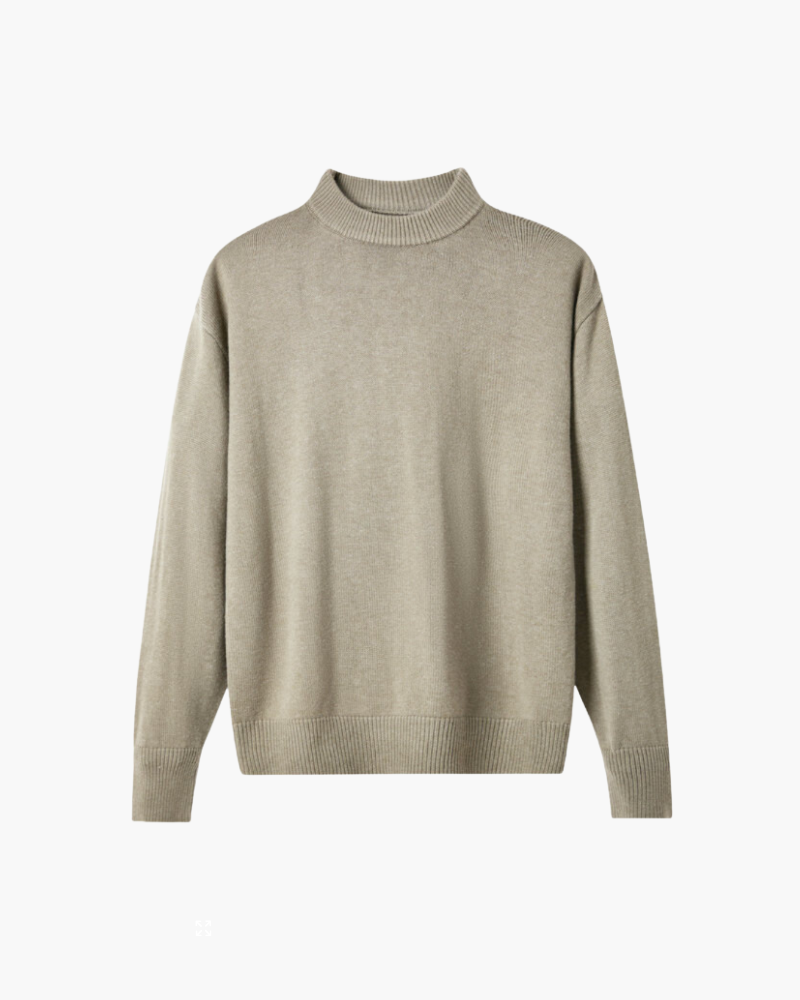 100% Premium Wool Turtleneck - Dalm Fashion