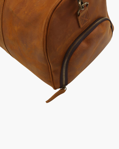 Montague Leather Duffle - Dalm Fashion