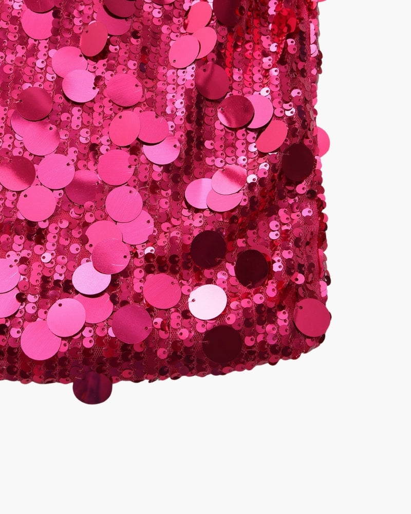 Sequin Party Mini Dress - Dalm Fashion
