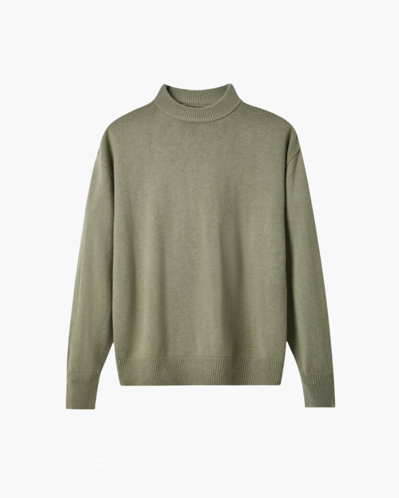 100% Premium Wool Turtleneck - Dalm Fashion