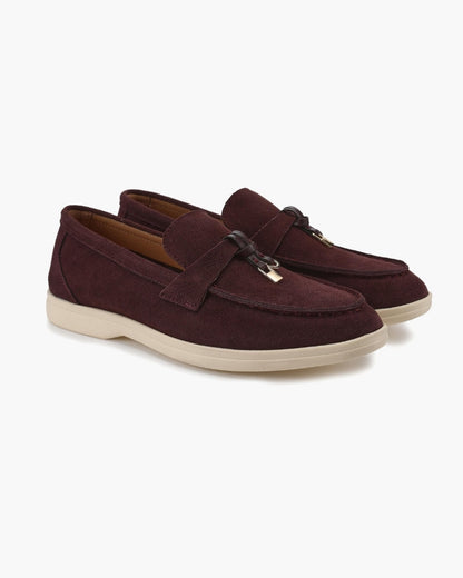 Suede Lady Loafers - Dalm Fashion