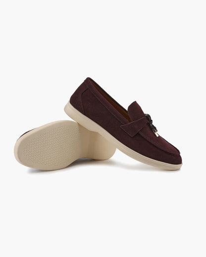 Suede Lady Loafers - Dalm Fashion