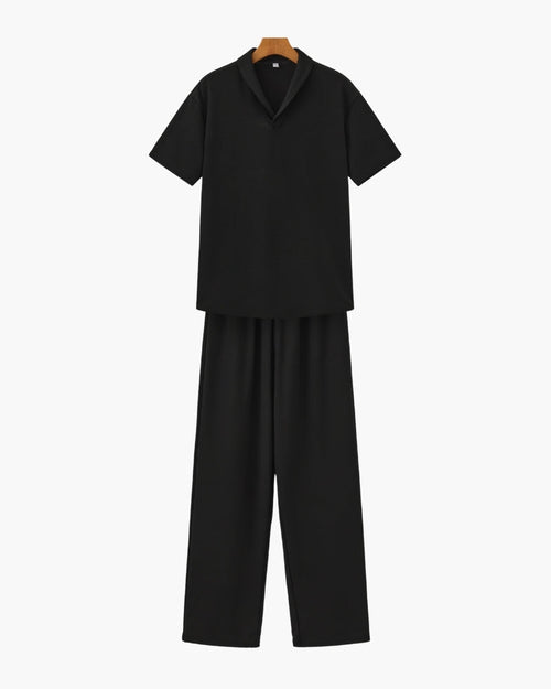 Polo & Pantalon Set - Dalm Fashion