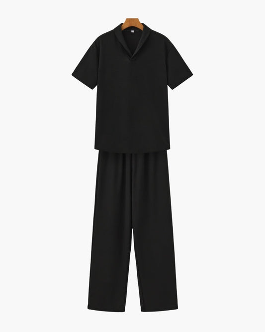 Polo & Pantalon Set - Dalm Fashion