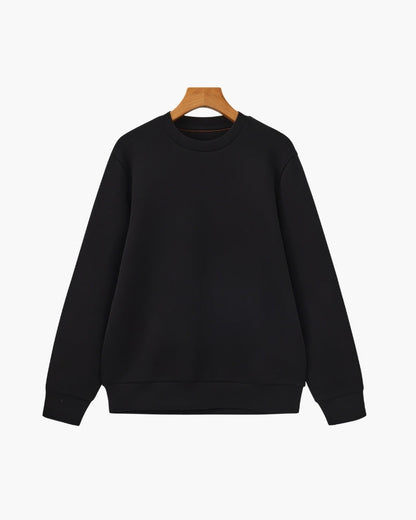 Classic Modal Blend Crewneck Sweatshirt - Dalm Fashion