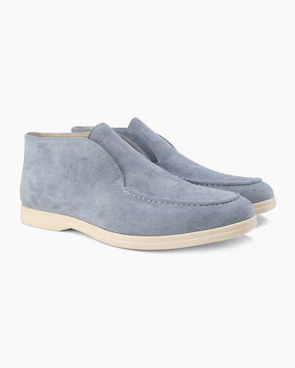 High Suede Loafers - Dalm Fashion