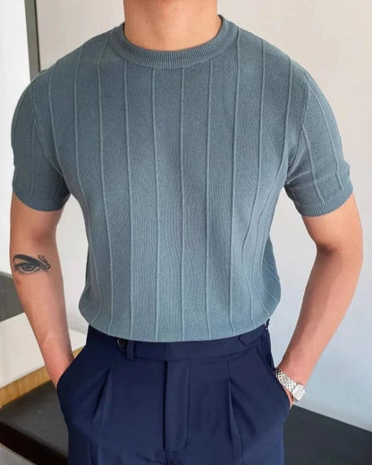 Cannes Ribbed T-Shirt - Dalm Fashion