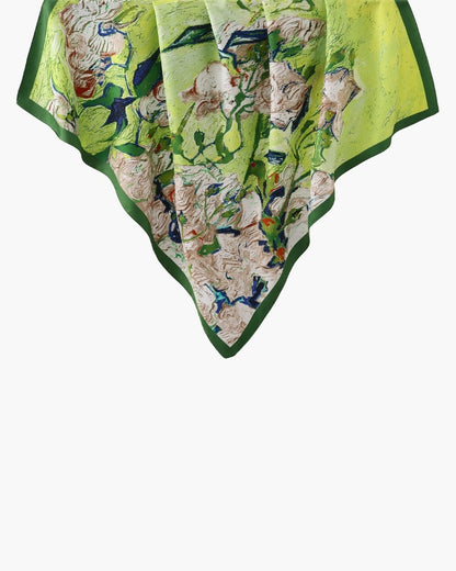 Old Money Impressionist Garden Scarf - Dalm Fashion