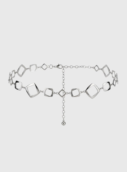 Wilah Chain Belt Silver