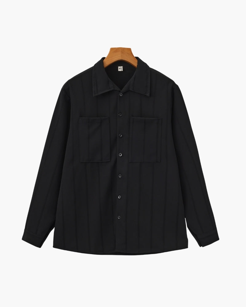 ST Tropez Ribbed Shirt - Dalm Fashion