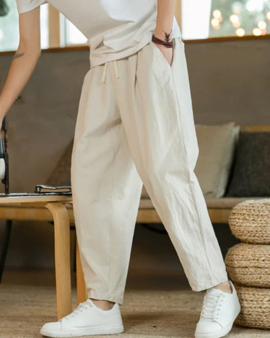 Cancun Cotton Pantalon - Dalm Fashion