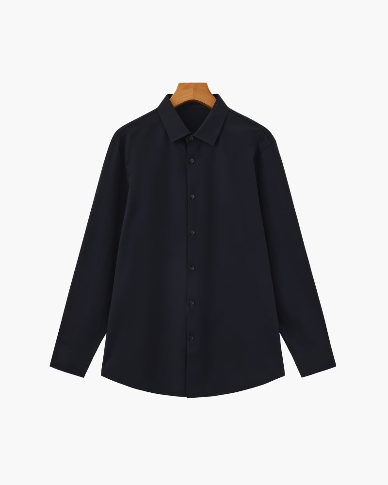 Tailored Cotton Flex Shirt - Dalm Fashion