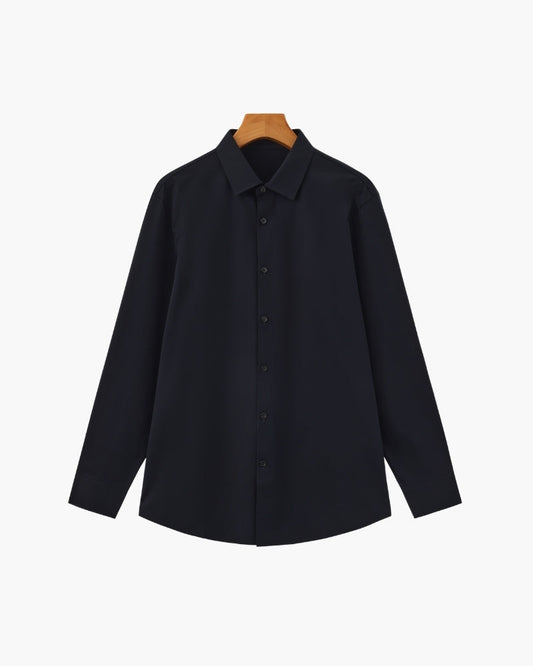 Tailored Cotton Flex Shirt - Dalm Fashion